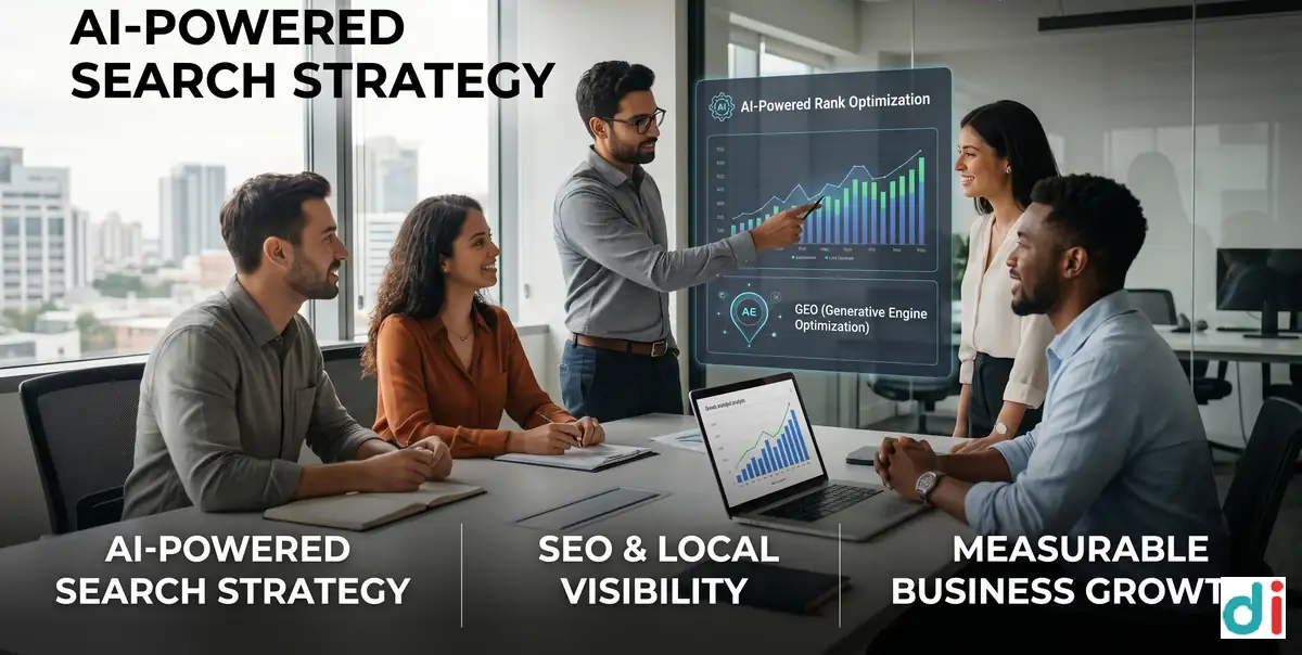 AI SEO Specialists optimizing businesses for AI search visibility