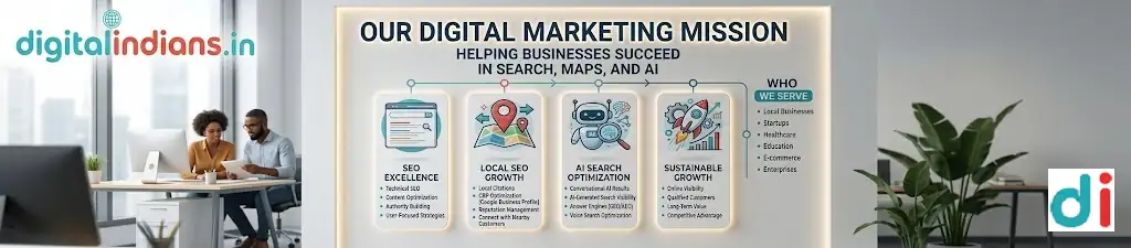 Digital Marketing Mission helping businesses grow through SEO AI Search Optimization and Local SEO