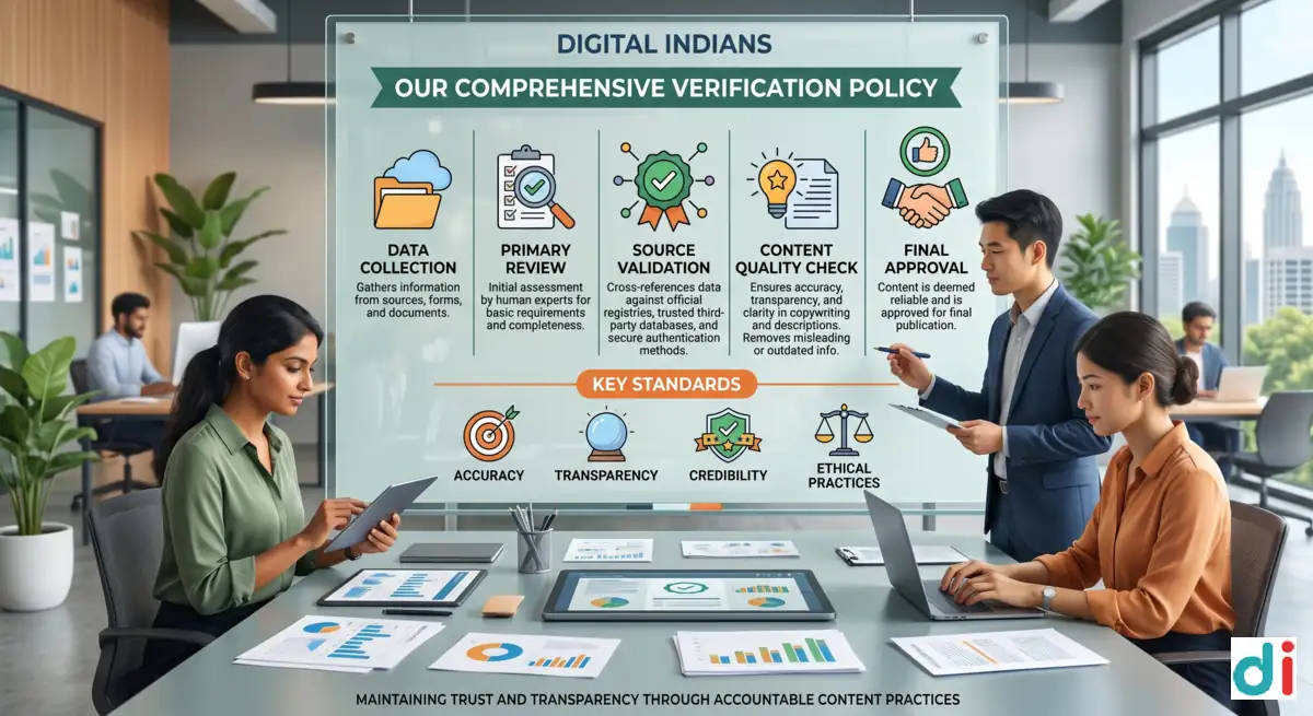 Verification Policy and Information Verification Process at DigitalIndians